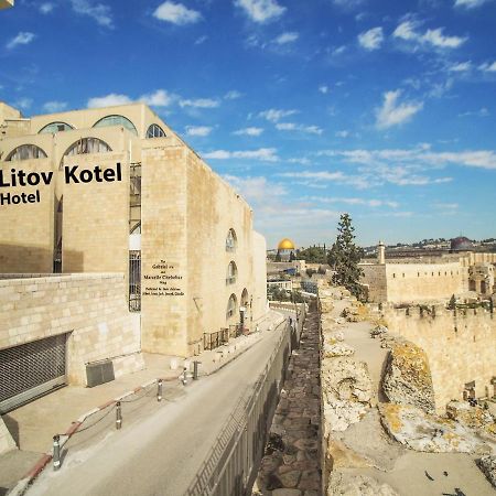 Litov Kotel Hotel - A Jewish Orthodox Hotel Jerusalem Exteriör bild