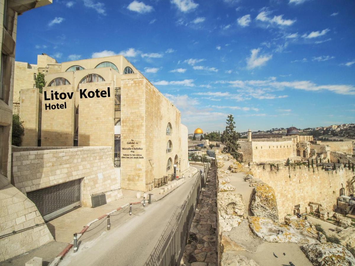 Litov Kotel Hotel - A Jewish Orthodox Hotel Jerusalem Exteriör bild
